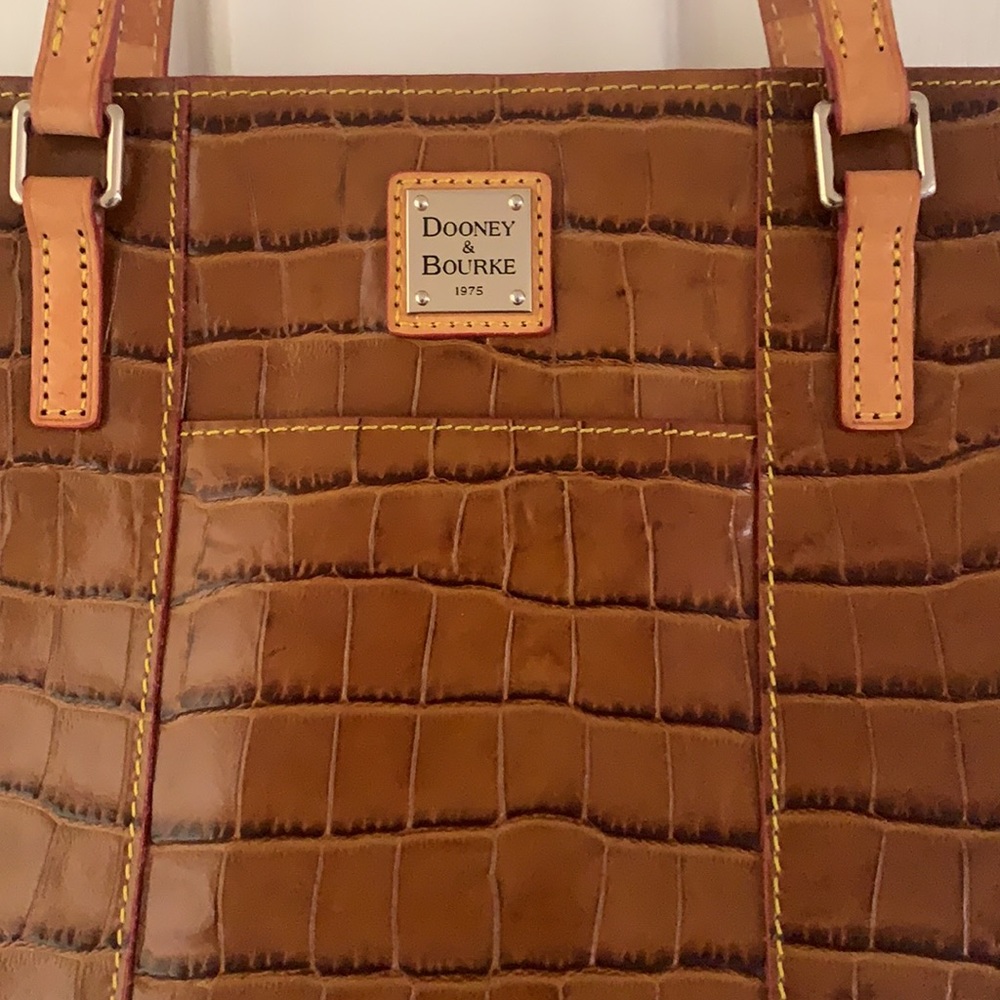 Dooney and Bourke Brown Leather Shoulder Bag